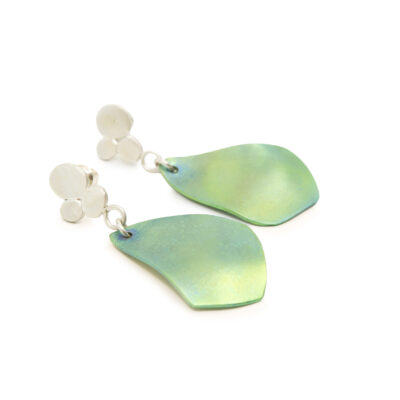 Green Titanium earrings